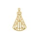 Pingente Nossa Senhora Ouro 40mm
