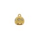 Ponteira Redonda Ouro com Strass 13mm