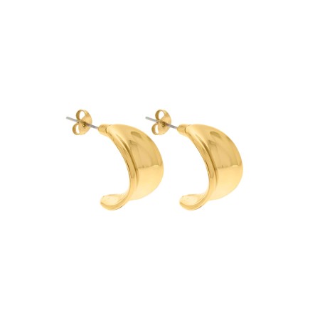 Brinco Dourado Linea 19mm