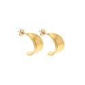 Brinco Dourado Linea 19mm