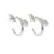 Brinco de Argola Prego Níquel 26mm
