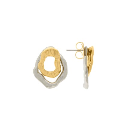 Brinco Mineral Ouro com Níquel 22mm