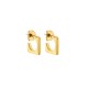 Brinco Minimalista Ouro 15mm