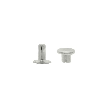 Rebite Completo Níquel 4mm