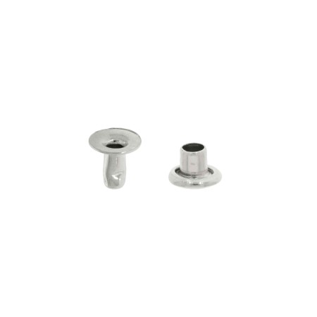 Rebite Completo Níquel 4mm