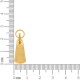 Puxador Ouro com Argola 20mm