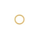 Argola Injetada Ouro 13mm