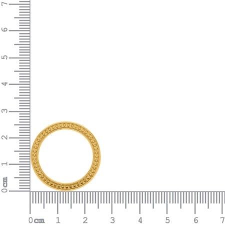 Argola Ouro 26mm