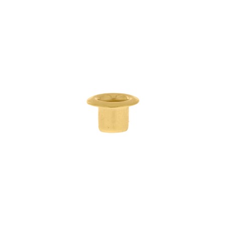 Ilhós com Arruela Nº 51 Dourado 9,5mm