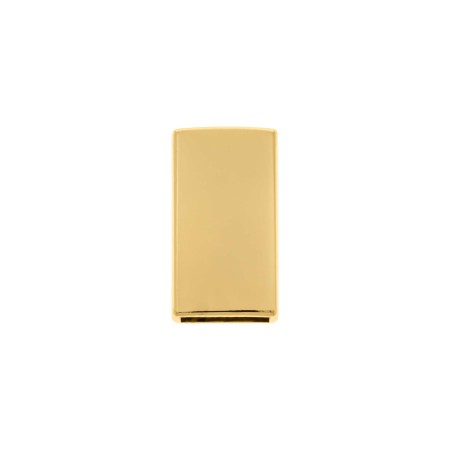 Ponteira de metal Dourado 21mm