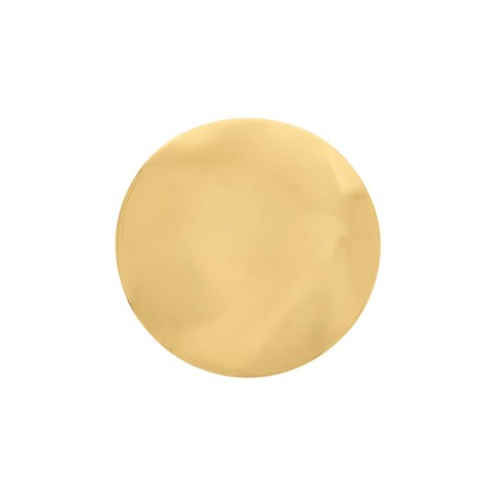 Passador Amassado Orgânico Ouro 50mm