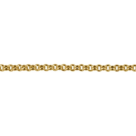 Corrente Elo Português Ouro de 4mm