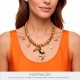 Pingente Folha Ouro 23mm