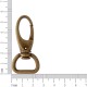 Mosquetão Ouro Velho 57mm com Abertura 20mm