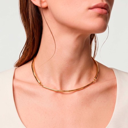 Colar Dourado 132mm