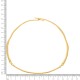 Colar Dourado 132mm