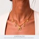 Pingente Peixe Dourado 30mm