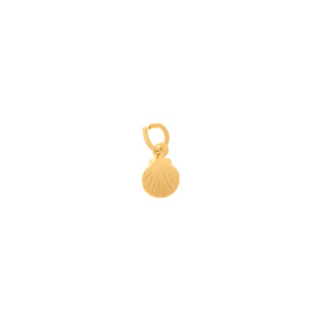 Pingente Concha Ouro 12mm