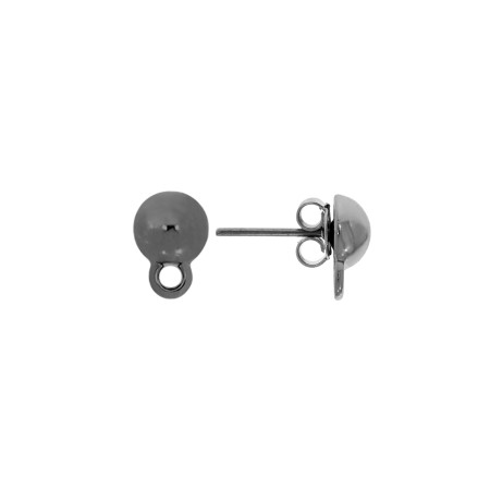 Base para Brinco Grafite 9,80mm