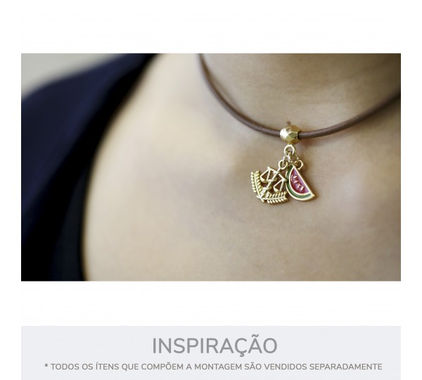 Pingente Níquel Nutrição 19mm