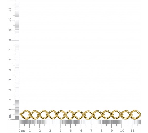 Corrente Elo Grumet Ouro 10,60mm