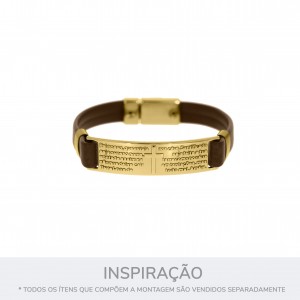 Bridão Pai Nosso Ouro 51mm