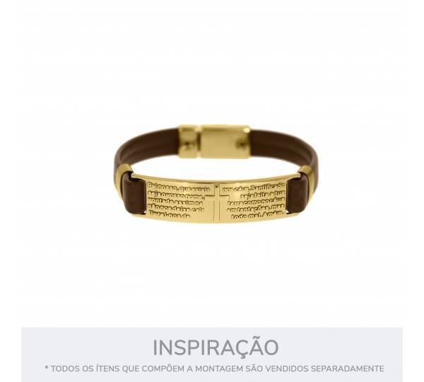 Bridão Pai Nosso Ouro 51mm