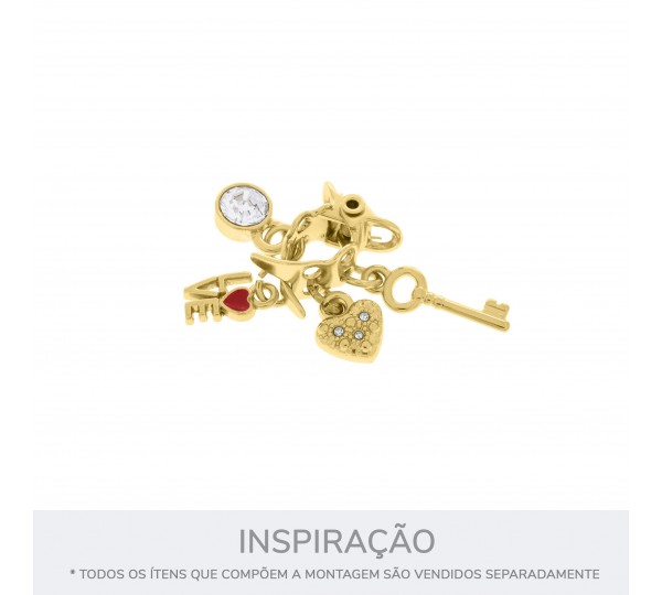 Base para Adereço de Bomba de Chimarrão Ouro 19mm