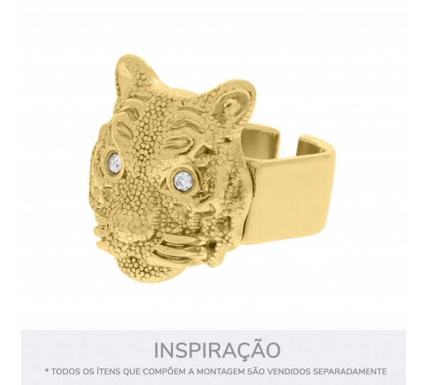 Base para Anel Reta Ouro N°16