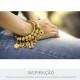 Pingente Letra Z Ouro 16mm