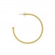 Brinco Argola Torcida Ouro 50mm