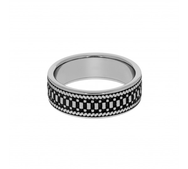 Anel Masculino Largo Níquel Black N°26