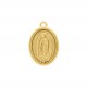 Pingente Nossa Senhora de Guadalupe Ouro 24mm