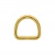Meia Argola Ouro 20mm