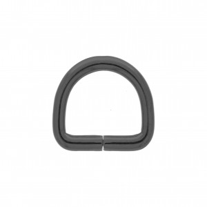 Meia Argola Grafite 20mm