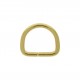 Meia Argola Ouro 22mm