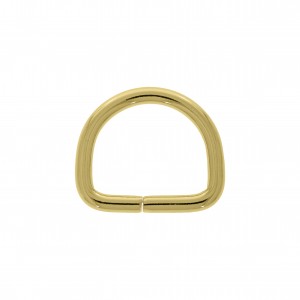 Meia Argola Ouro 30mm