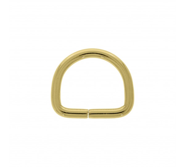 Meia Argola Ouro 22mm
