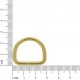 Meia Argola Ouro 22mm