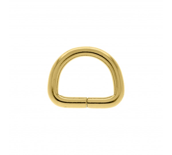 Meia Argola Ouro 20mm