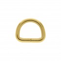 Meia Argola Ouro 20mm