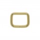Argola para Bolsa Quadrada Ouro 21mm