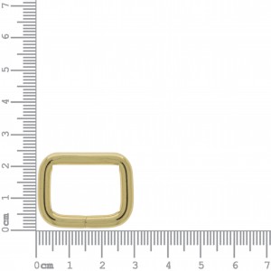 Argola para Bolsa Quadrada Ouro 30mm