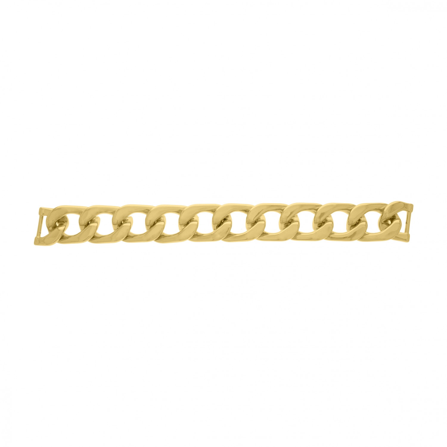 Montagem com 10 Elos de Corrente Ouro 176mm
