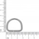 Meia Argola Níquel 22mm