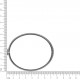 Pulseira Pai Nosso Grafite Escovado 76mm