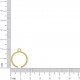 Base para Anel Ouro N° 17