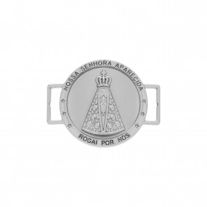 Passa Tira Nossa Senhora Aparecida Níquel 30mm