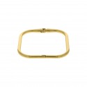 Base para Pulseira Quadrada Ouro 64mm