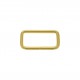 Argola Quadrada Ouro 40mm